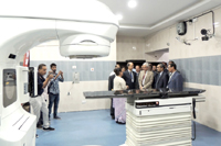 Shri K N Vyas Chairman, Atomic Energy Commision and Secretary DAE, Govt of India inaugurated State of the Art Lineat Accelerator at Dr. B. Borooah Cancer Institute on 08.02.19