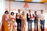 St. Jude India Childcare Centre, first of its kind in the North-East was inaugurated at Dr. B. Borooah Cancer Institute on 10.02.2019